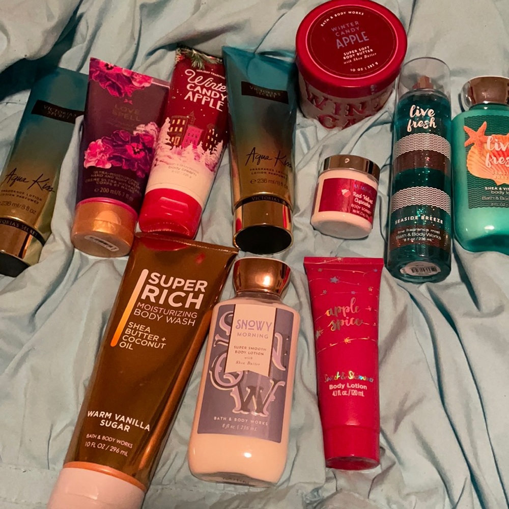 Bath & body works lotions/spray bundle